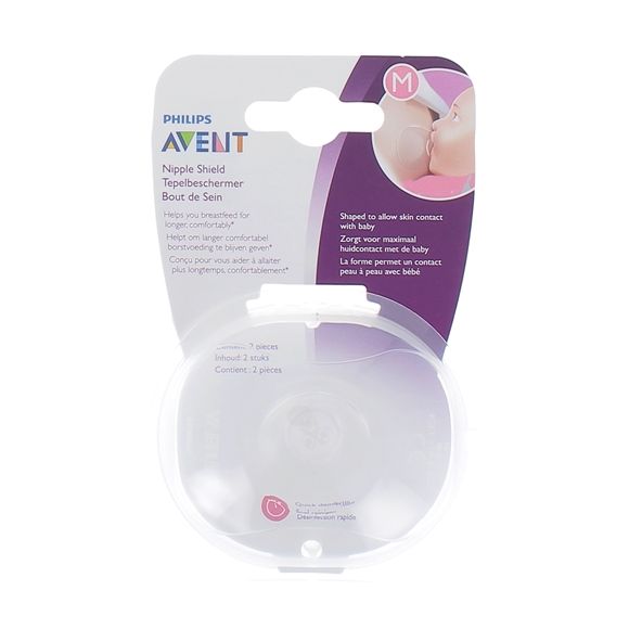 Bouts de sein taille M 21 mm Avent - 2 unités