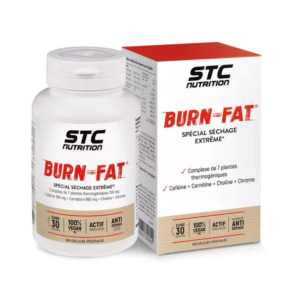 Burn Fat STC Nutrition - boite de 120 gélules