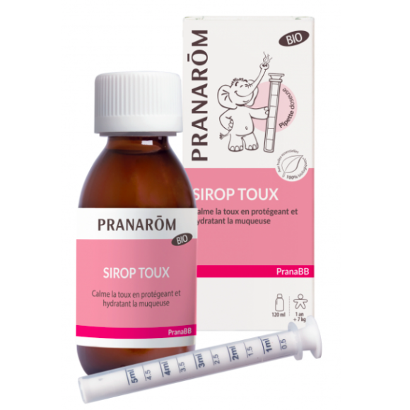 PranaBB sirop toux bio Pranarôm - flacon de 120ml