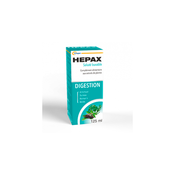 Digestion solution buvable Hepax - flacon de 125 ml