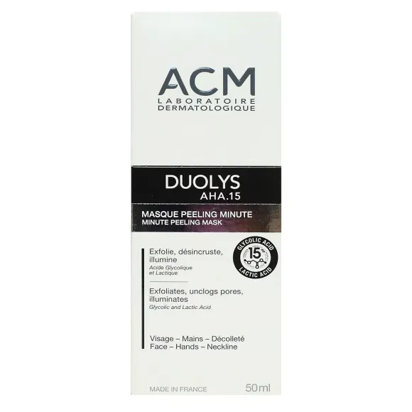 Duolys AHA.15 masque peeling minute ACM - tube de 50ml