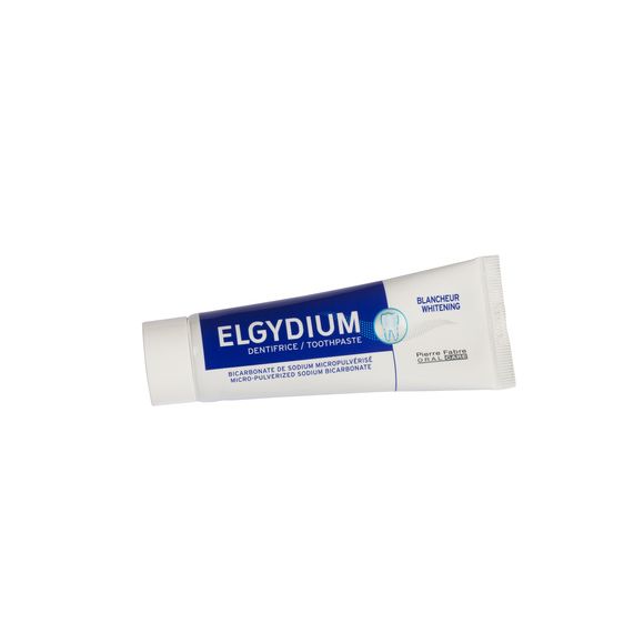 Elgydium blancheur dentifrice au bicarbonate micropulvérisé - tube de 50 ml