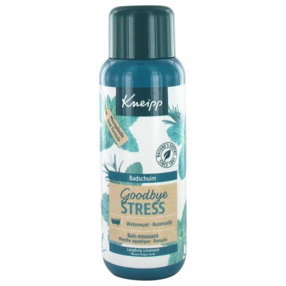 Goodbye Stress Bain moussant menthe aquatique romarin Kneipp - flacon de 400 ml