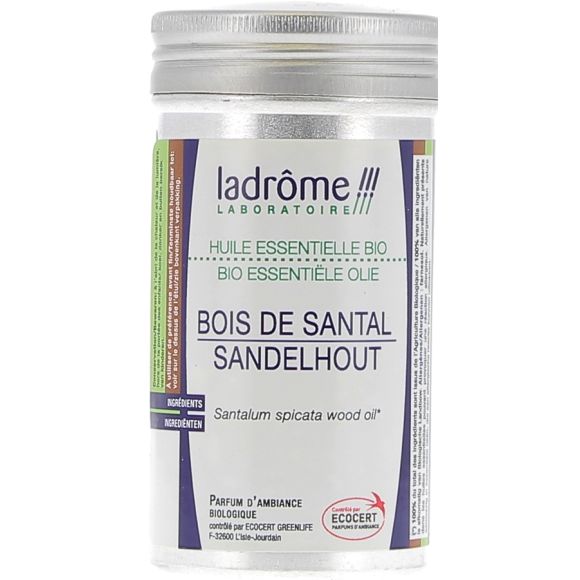 Huile essentielle bois de santal Bio Ladrôme - flacon de 5 ml