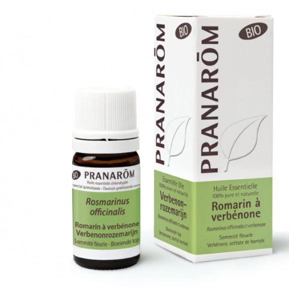 Huile essentielle de Romarin à verbénone Bio Pranarôm - flacon de 5 ml