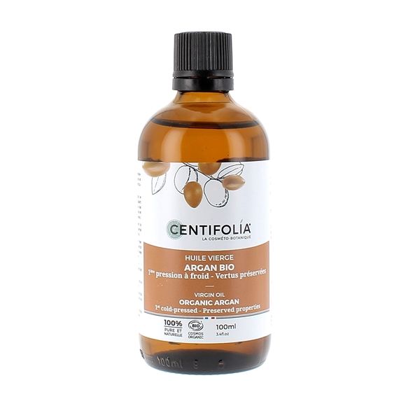 Huile vierge argan bio Centifolia - flacon de 100 ml
