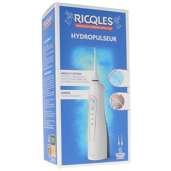 Hydropulseur Ricqles - 1 hydropulseur + 2 embouts