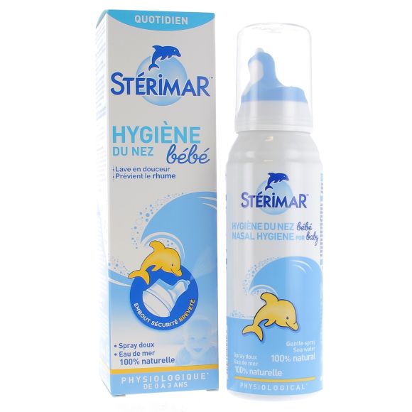 Hygiène du nez bébé Stérimar - spray de 100ml