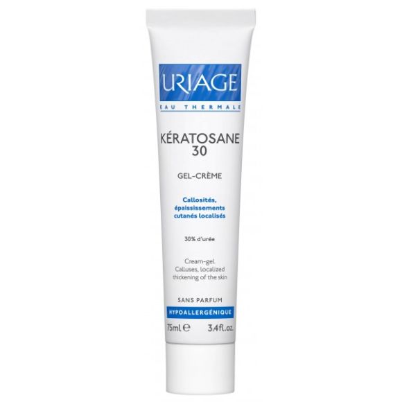 Kératosane 30 gel-crème Uriage - tube de 75 ml