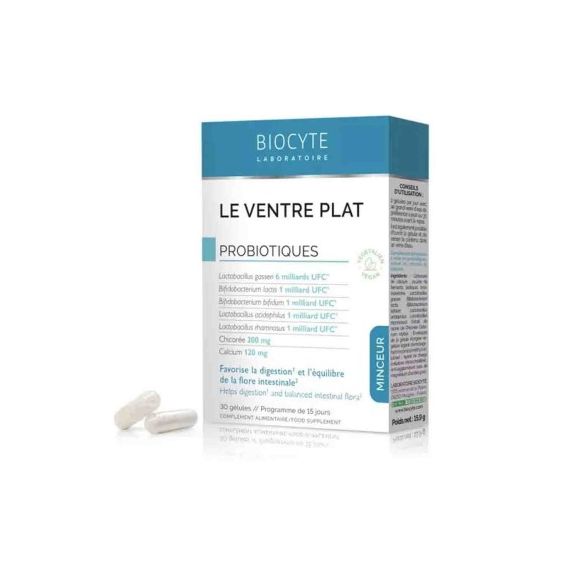 Le ventre plat Biocyte - boite de 30 gélules