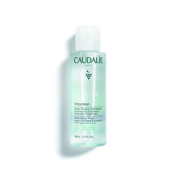 Lotion tonique hydratante Vinoclean Caudalie - flacon de 100 ml