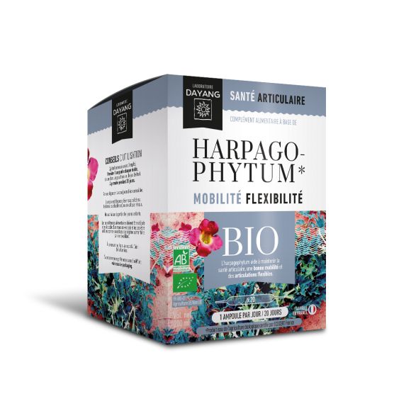 Mobilité et flexibilité Harpagophytum Bio Dayang - boîte de 20 ampoules