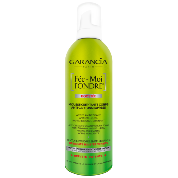 Mousse crépitante corps anti-capitons express fée-moi fondre Garancia - flacon de 400 ml