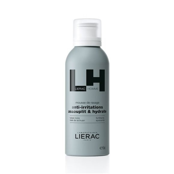 Mousse de rasage anti-irritations Lierac homme - flacon de 150ml