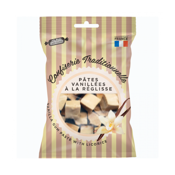 Pâte vanillée à la réglisse Ma petite confiserie - sachet de 100 g