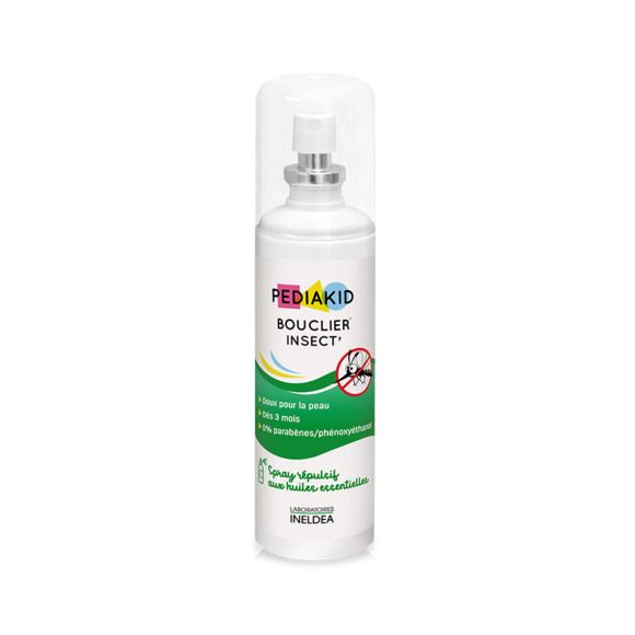 Pediakid bouclier insect' aux huiles essentielles - spray de 100 ml