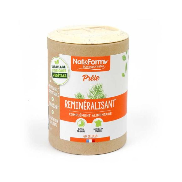 Prêle Ecoresponsable Nat&Form - Boite de 60 gélules