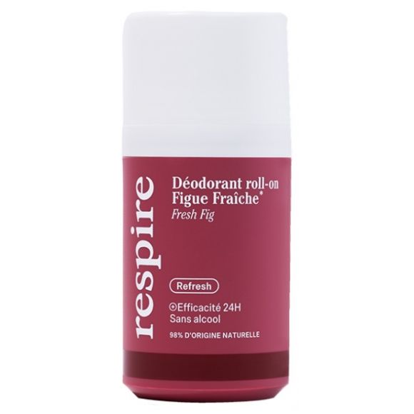 Déodorant figue fraîche Respire - roll-on de 50ml