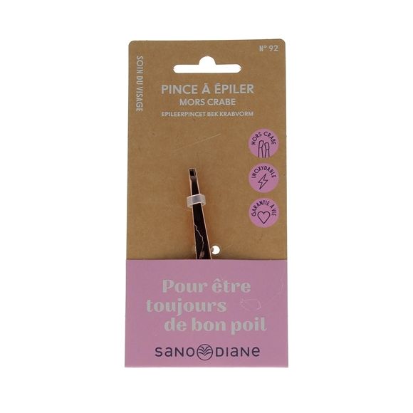 Pince à épiler mors crabe Sanodiane - 1 pince