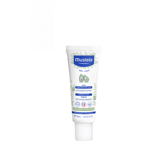 Soin croûtes de lait bébé et enfant Mustela - tube de 40 ml