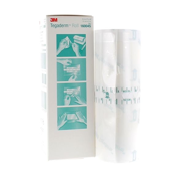 Tegaderm Roll Rouleau de film transparent adhésif 3M - rouleau de 10 cm x 2 m