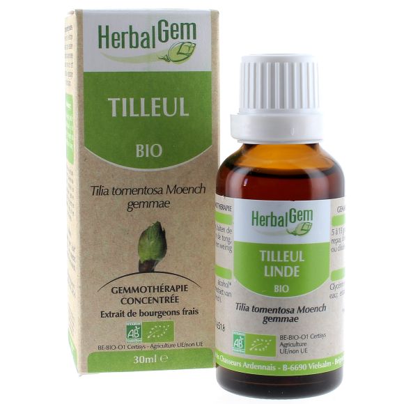 Tilleul bio Herbalgem - flacon de 30 ml