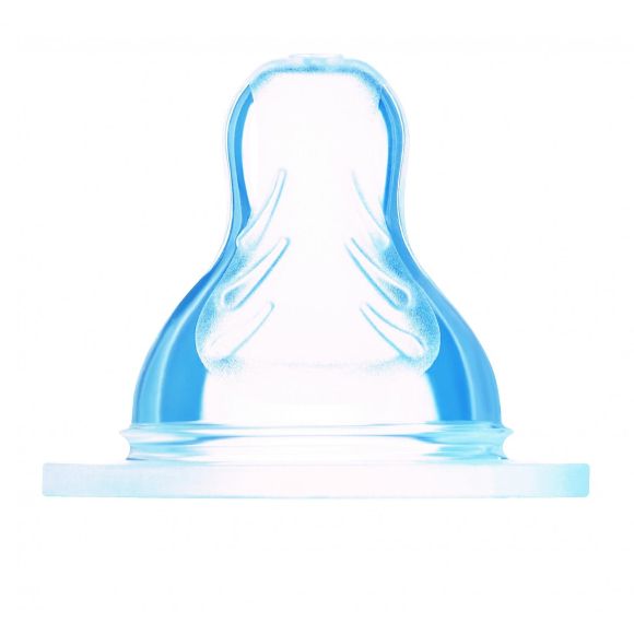 Tétine plate débit 3 rapide 4 mois + Mam - 2 tétines