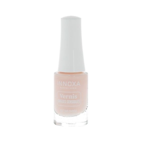 Vernis à ongles hypoallergénique Rose lacté 101 Innoxa - flacon de 5 ml