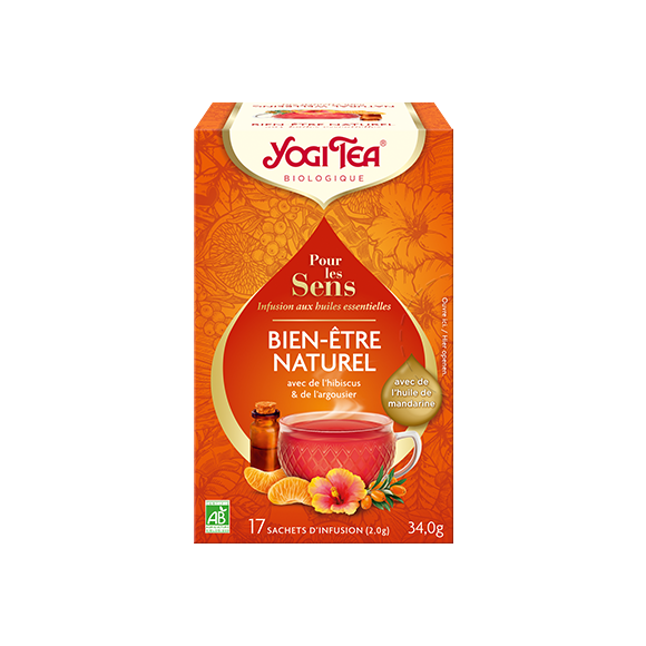 Infusion Bien-être Naturel Yogi Tea - boîte de 17 sachets