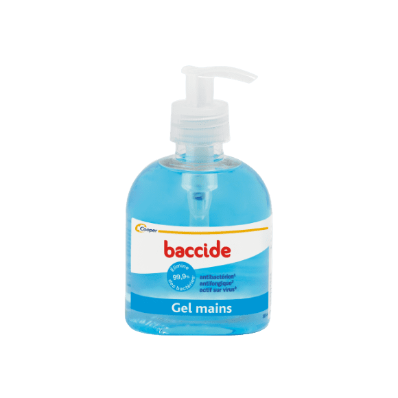 Gel main hydroalcoolique Baccide - flacon pompe de 300 ml