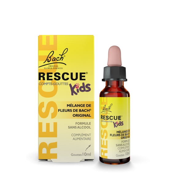 Fleur de Bach Rescue Remedy Kids réconforte et rassure - flacon de 10 ml