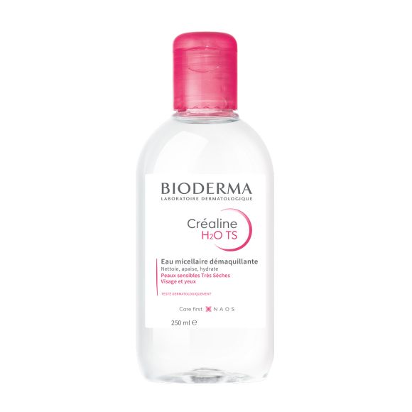 Eau micellaire Créaline TS H20 Bioderma - flacon de 250 ml