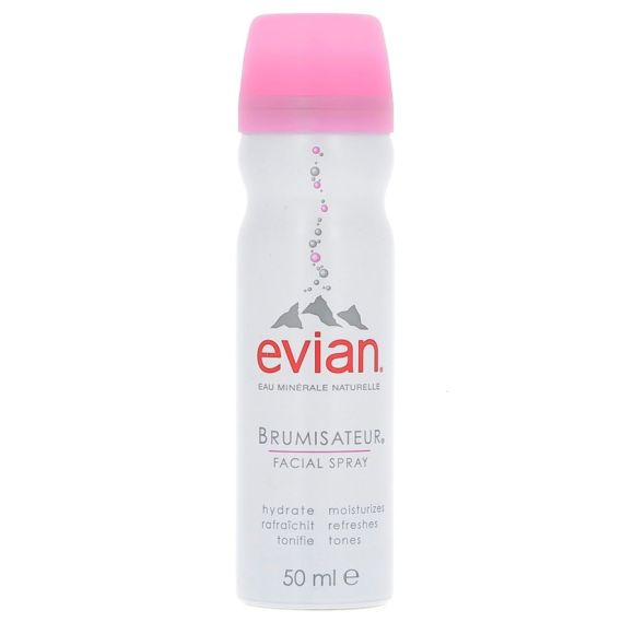 Brumisateur Evian - flacon de 50 ml