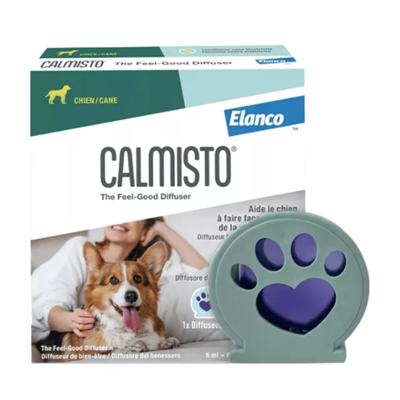Calmisto diffuseur de bien être pour chien Elanco - pack membrane 6ml