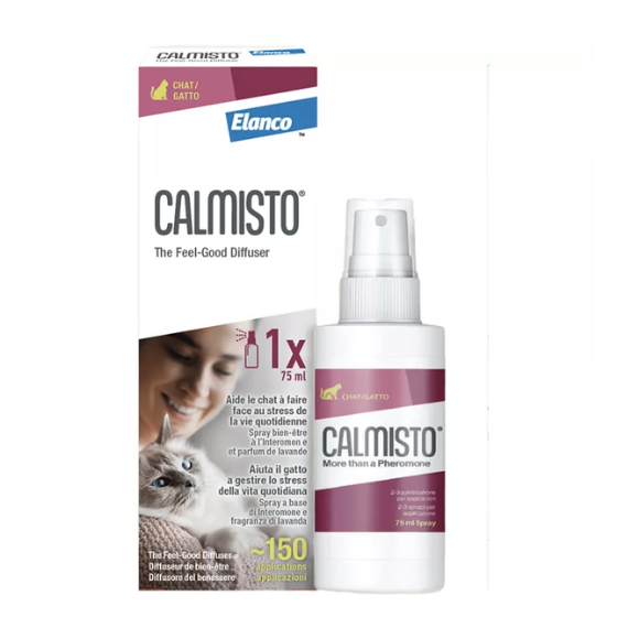 Calmisto spray bien-être pour chat Elanco - spray de 75ml