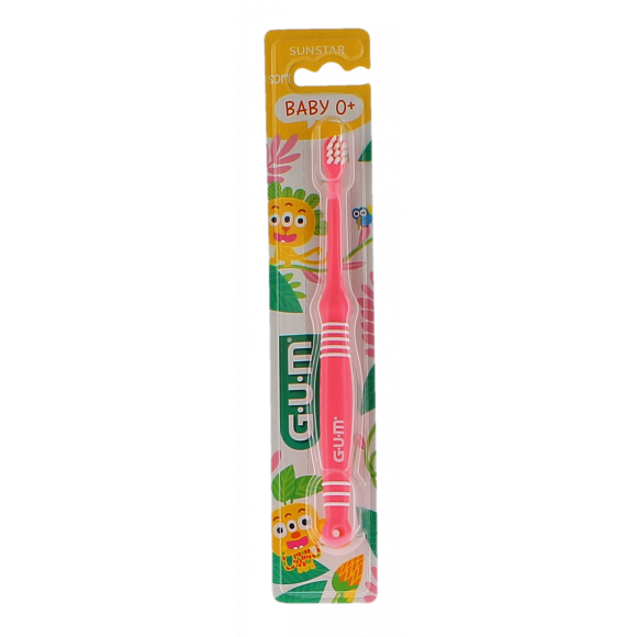 Brosse à dents baby 0-2 ans GUM - une brosse à dents