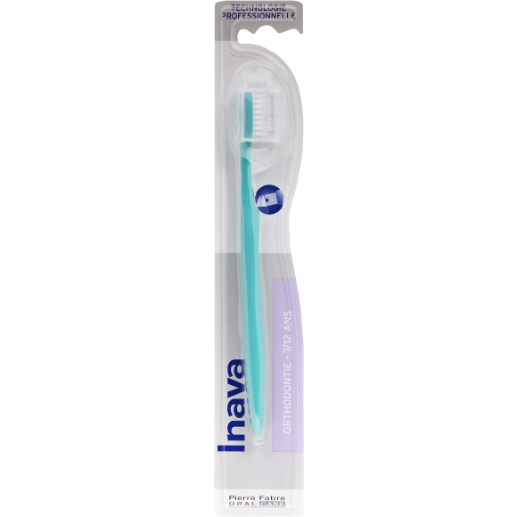 Brosse à dents orthodontie Inava - 1 brosse à dents