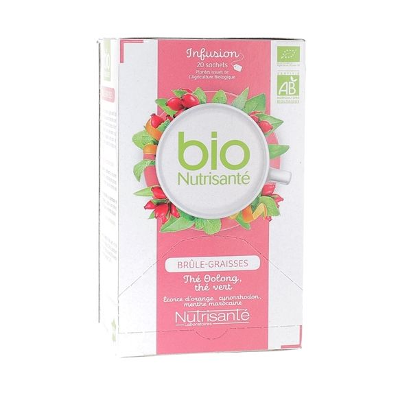 Infusion Brûle-graisses BIO Nutrisanté -20 sachets
