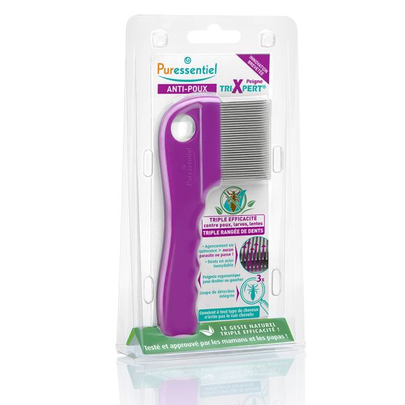 Peigne TriXpert anti-poux Puressentiel - 1 peigne