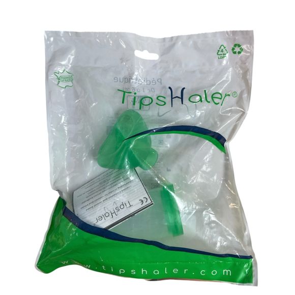 Tipshaler chambre inhalation avec masque pédiatrique 1-6 ans PediAct - un masque d'inhalation